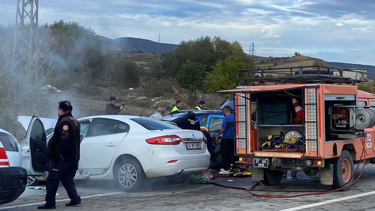 Kastamonu'da korkunç kaza: Ölü ve yaralılar var!