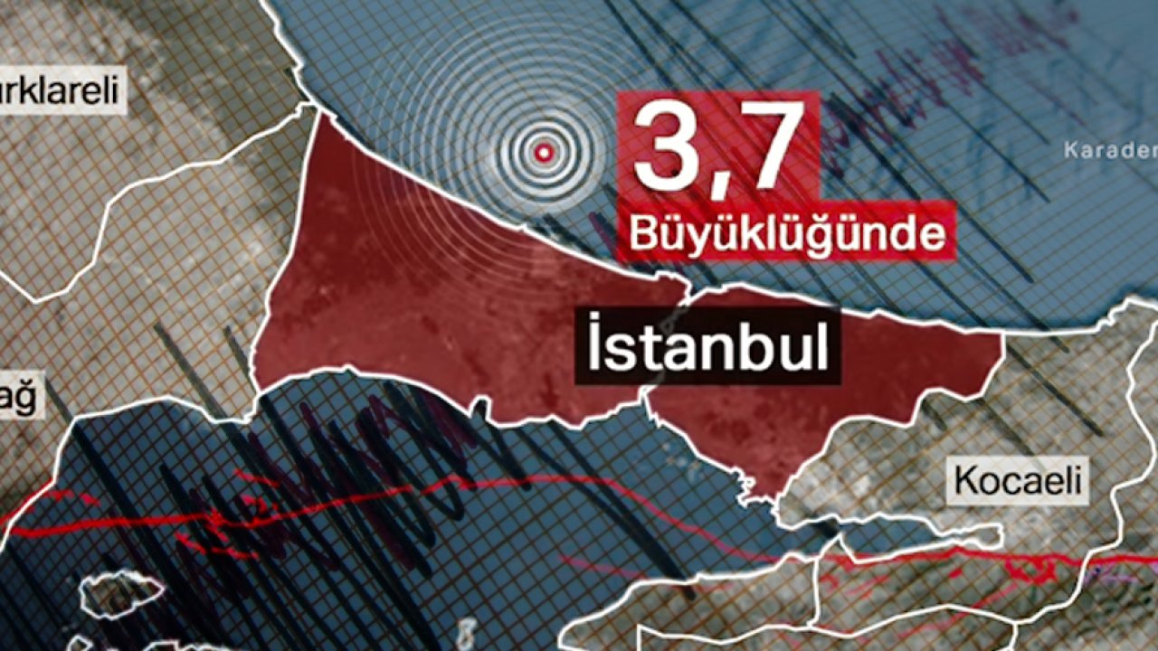 Karadeniz açıklarında deprem: İstanbul'da hissedildi!