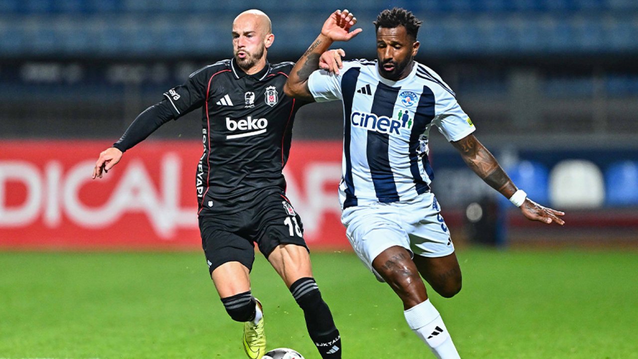 Beşiktaş, Kasımpaşa deplasmanında yara aldı: Kartal 1 puana razı geldi!