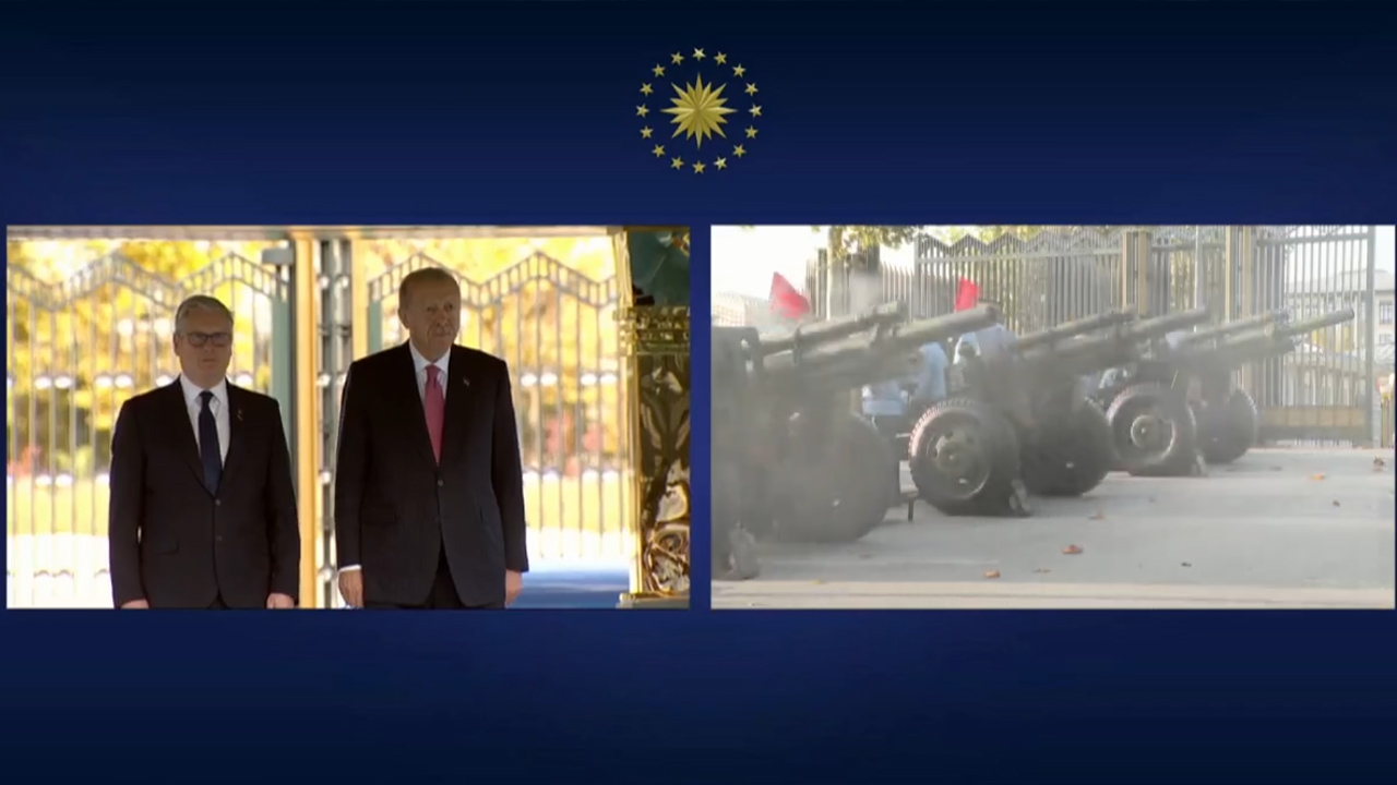 İngiltere Başbakanı Starmer'e resmi karşılama töreni!