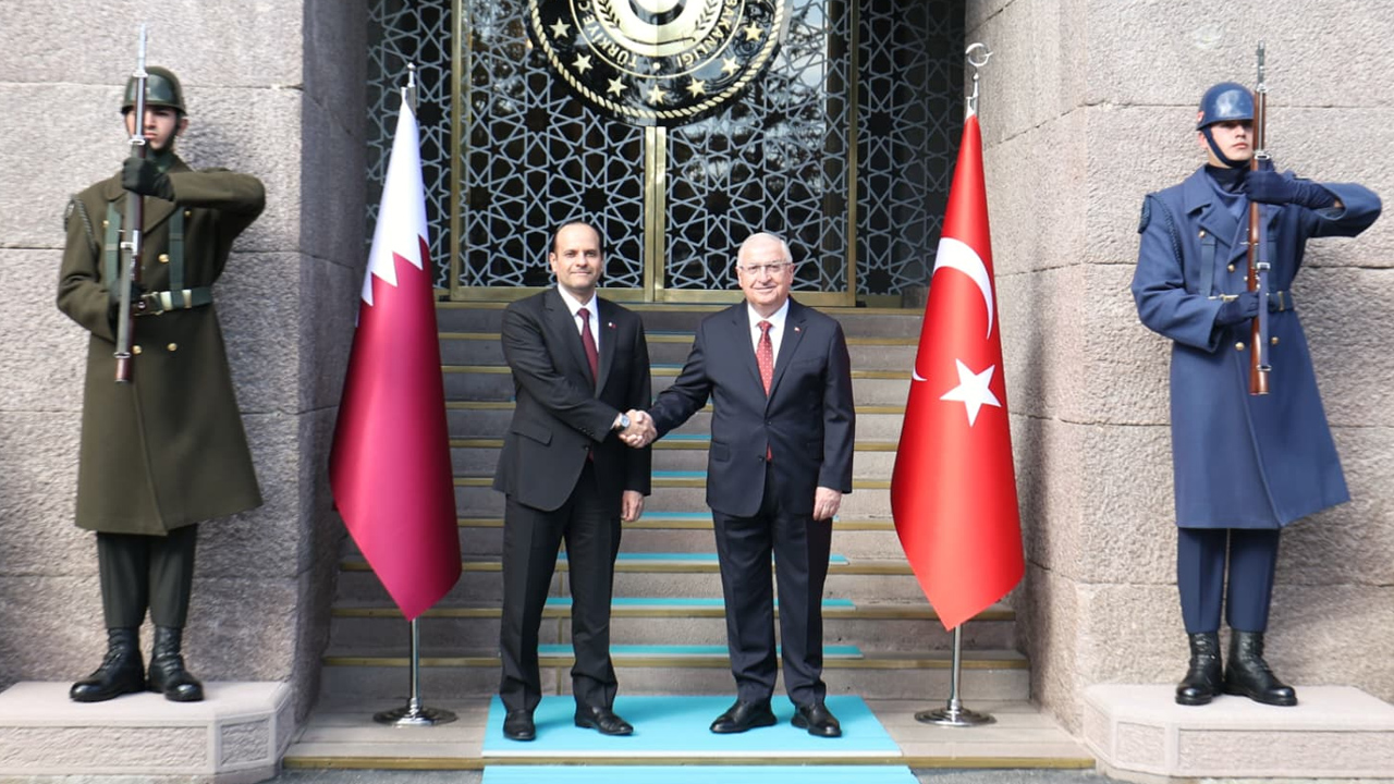 Milli Savunma Bakanı Güler, Katarlı mevkidaşı ile görüştü!