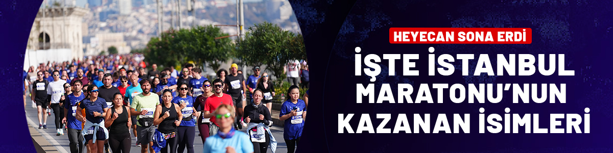 İstanbul Maratonu’nu sona erdi!  Zafer Kenyalı Kilimo ve Etiyopyalı Aderra’nın