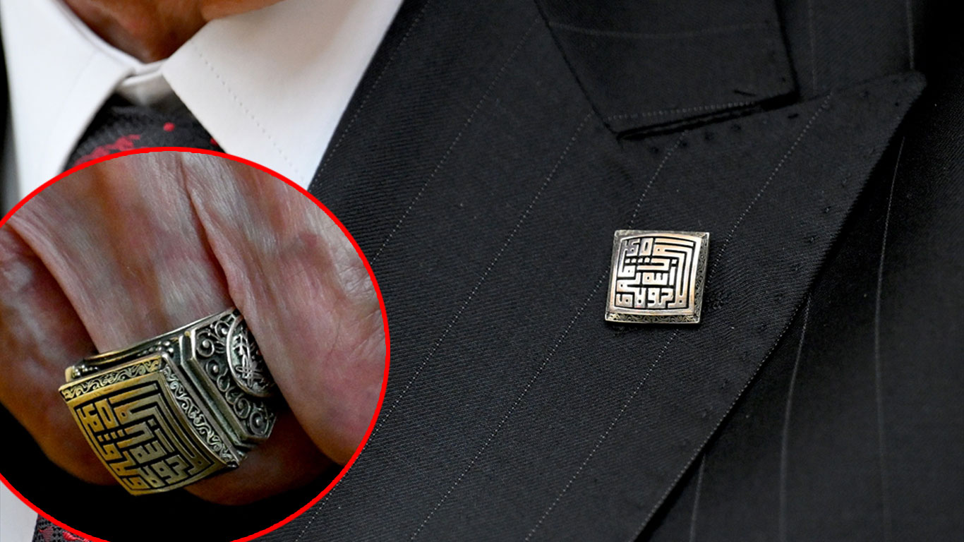Üzerindeki sembol ne anlama geliyor? Bahçeli'nin yüzüğü ve rozeti merak uyandırdı