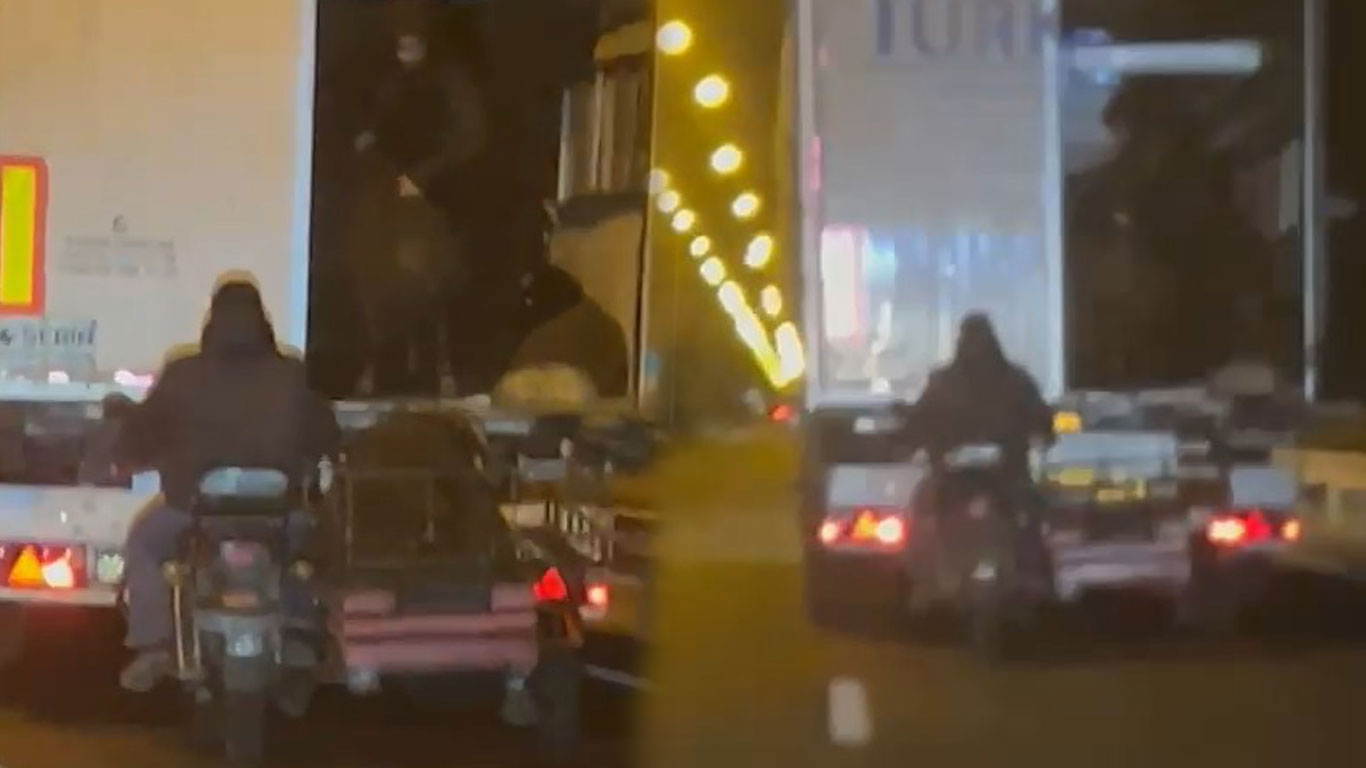 Yok artık dedirten hırsızlık! Seyir halindeki TIR'dan küçükbaş hayvan çaldılar