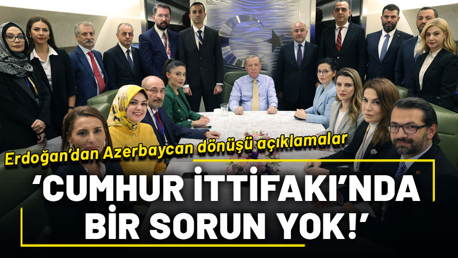 Azerbaycan dönüşünde Erdoğan'dan kritik açıklamalar geldi