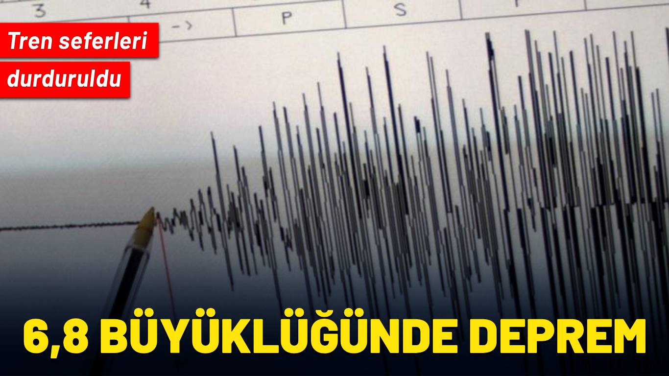 Japonya açıklarında 6,8 büyüklüğünde deprem