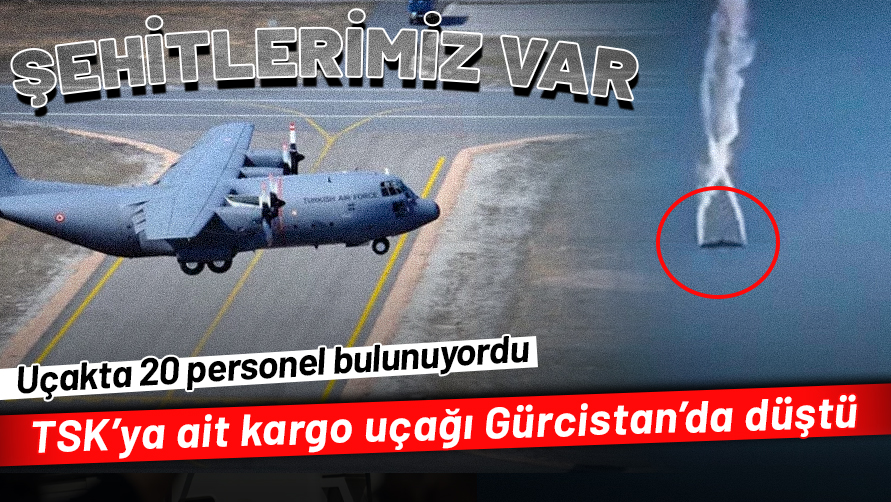 MSB duyurdu: Azerbaycan'dan Türkiye'ye gelen kargo uçağı düştü!
