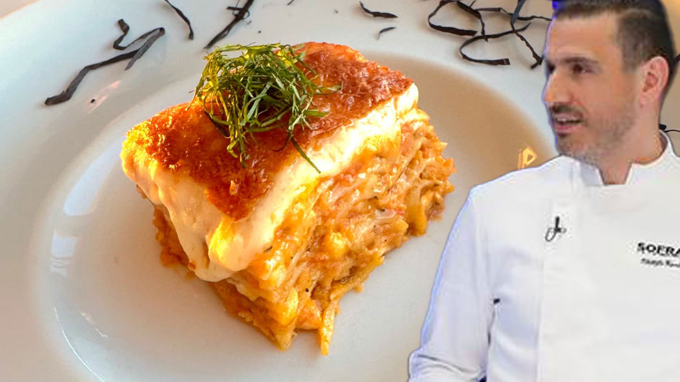 Ünlü şef 1 mm'lik hamurla efsane tarifini yaptı: MasterChef'te 7. kez konuk jüri oldu