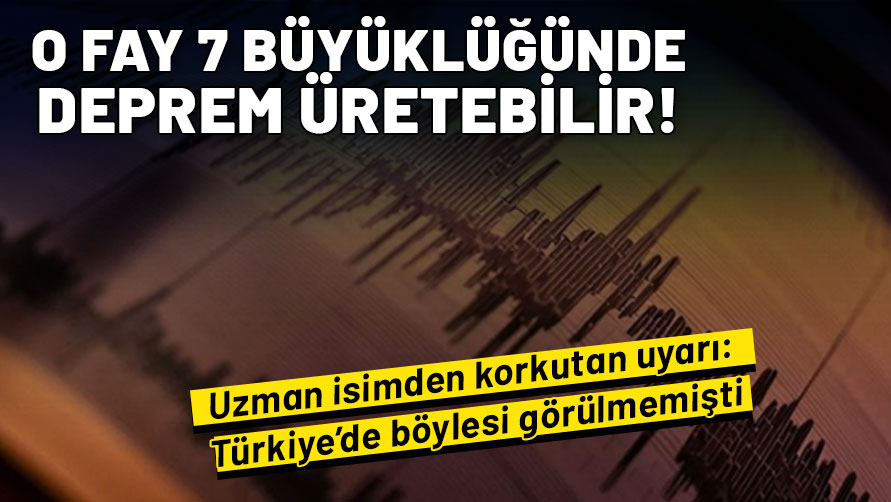 Korkutan açıklama geldi! Türkiye'de benzeri görülmedi: 7 büyüklüğünde deprem uyarısı