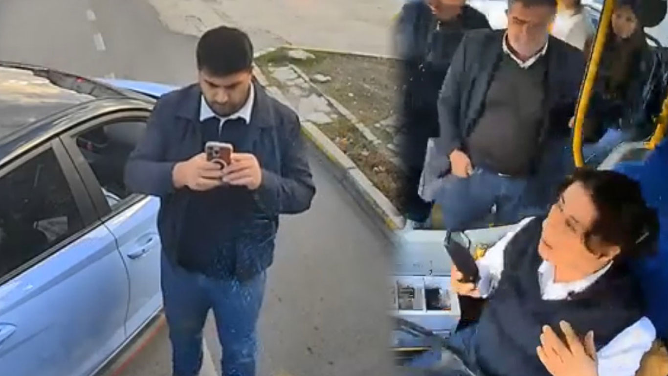 Halk otobüsünün önünü kesti: Kadın şoföre saldırmaya kalktı, kabus yaşattı