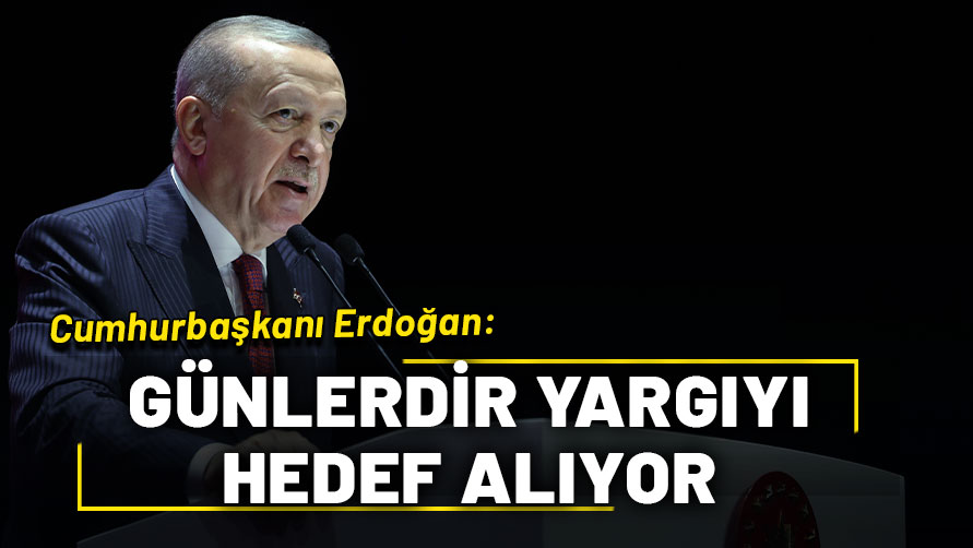 Cumhurbaşkanı Erdoğan'dan Özgür Özel'e tepki! "Günlerdir yargıyı hedef alıyor"