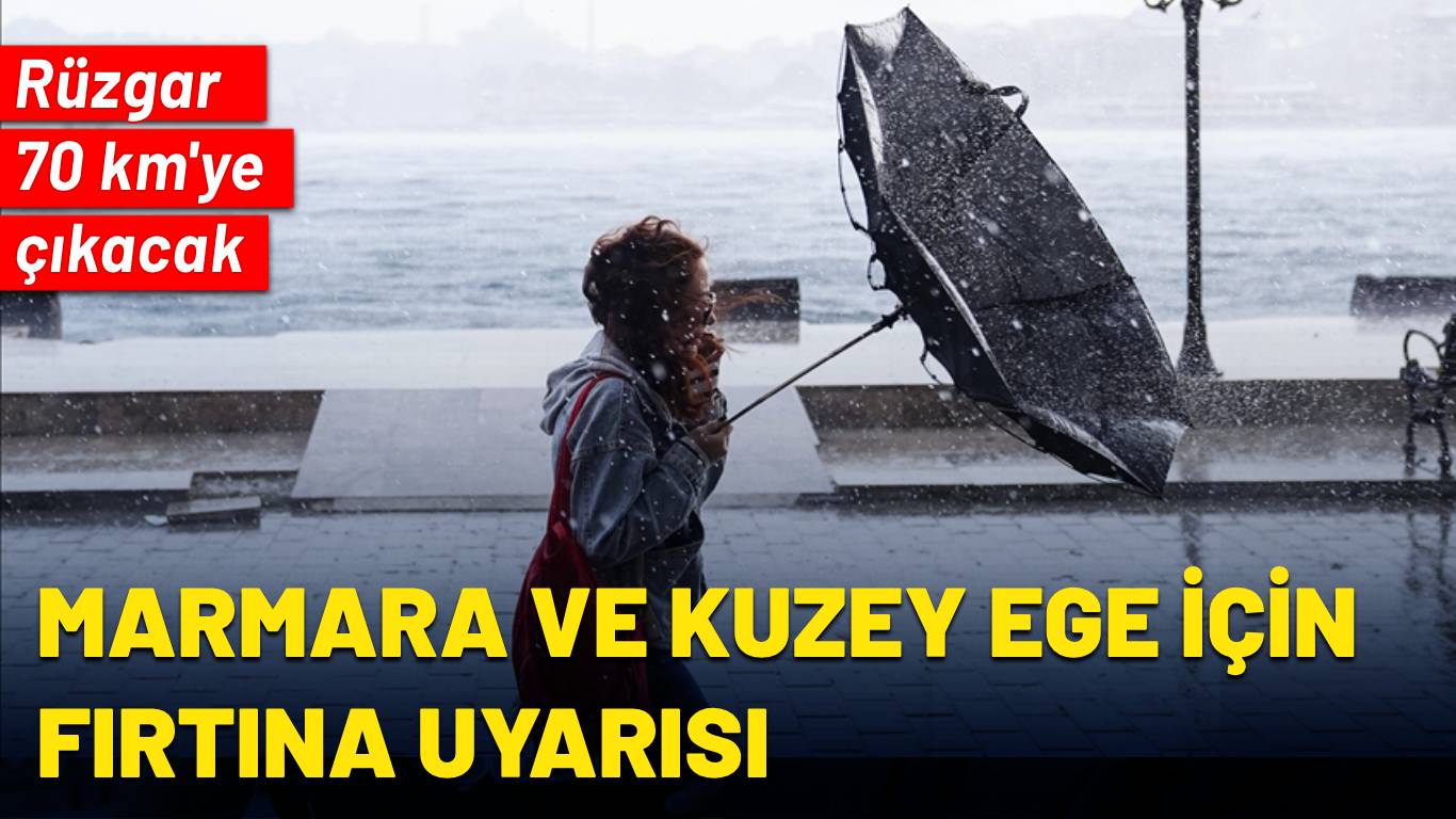 Meteoroloji 9 il için alarm verdi: Rüzgar 70 km’ye çıkacak, İstanbul için kritik saat açıklandı