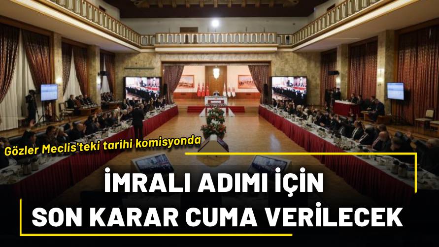 Meclis’te tarihi gün! İmralı oylaması için geri sayım başladı