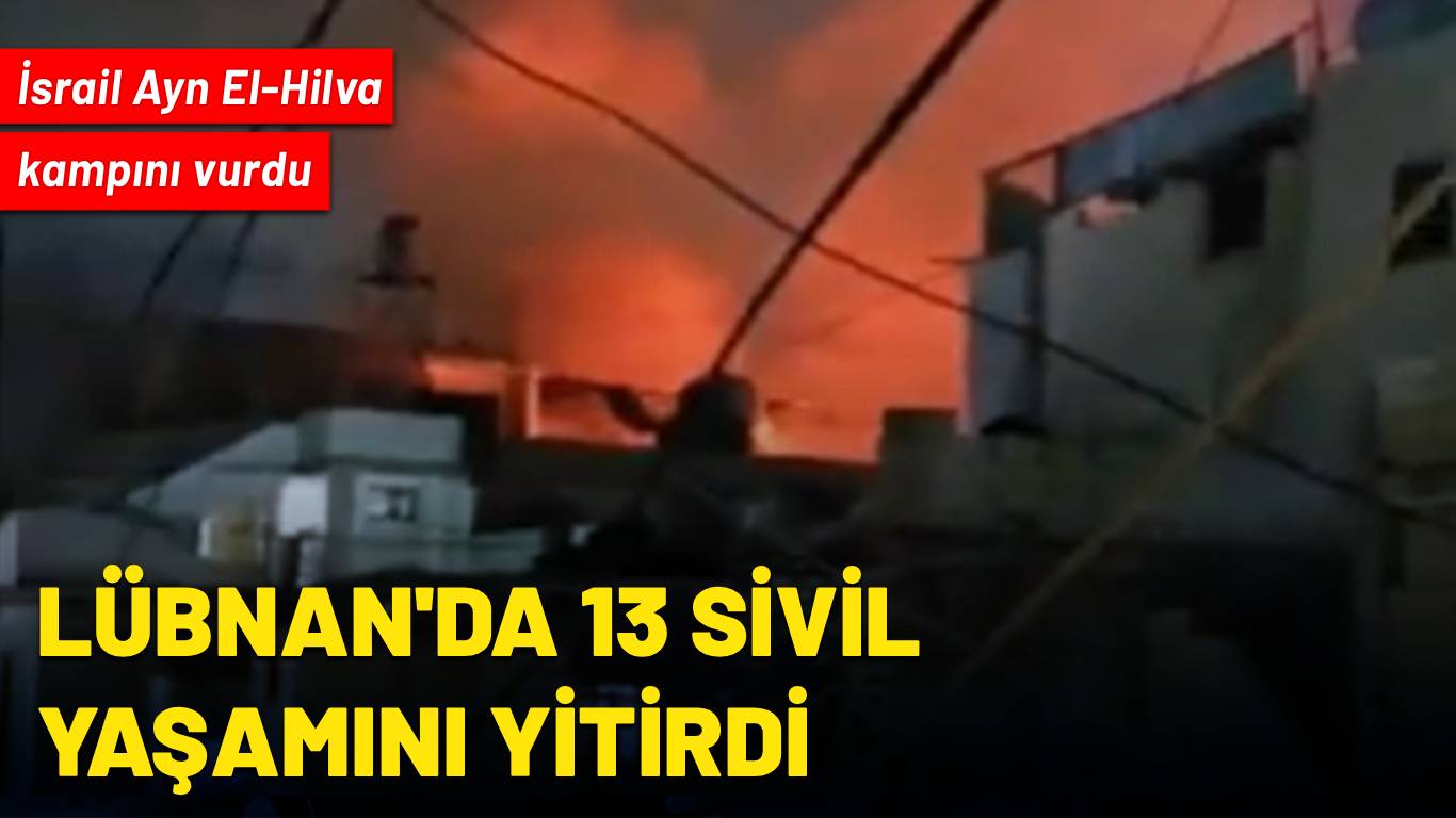 İsrail mülteci kampını gece yarısı vurdu: 13 ölü, bölge alarmda