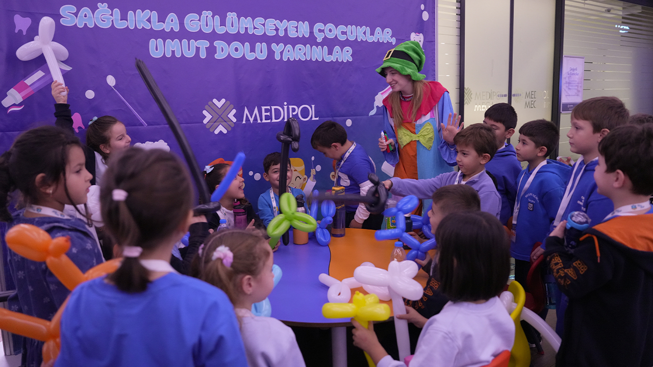 Dünya Çocuk Günü coşkuyla kutlandı: Medipol'den miniklere özel 'Diş Festivali'