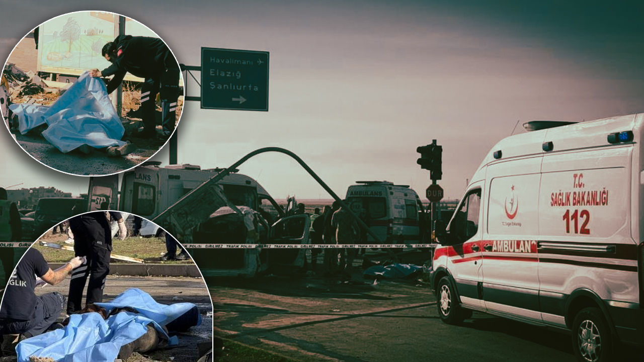 Diyarbakır'da katliam gibi kaza! TIR iki aracı adeta biçti: 2 ölü 3 yaralı