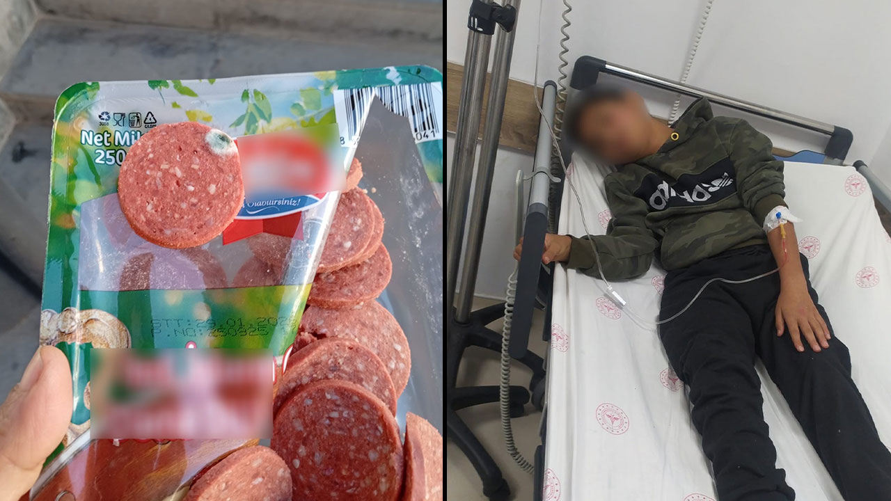 Marketten alınan sucuk, anne ve çocuğunu zehirledi