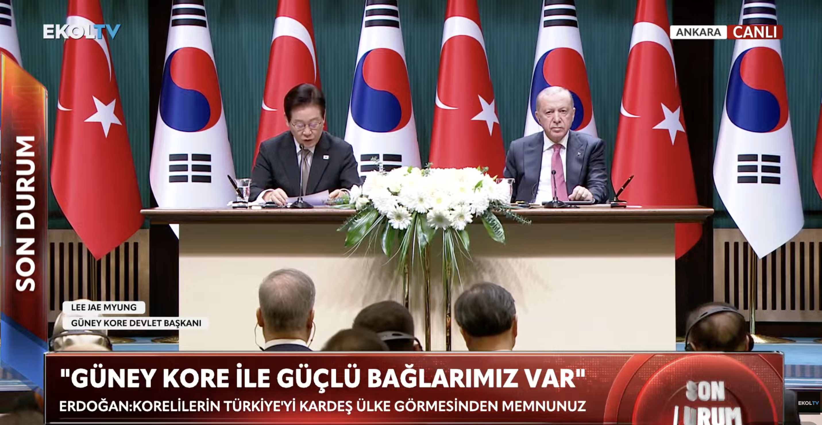 Erdoğan-Lee görüşmesinde kritik mesajlar: Stratejik ortaklıkta yeni dönem