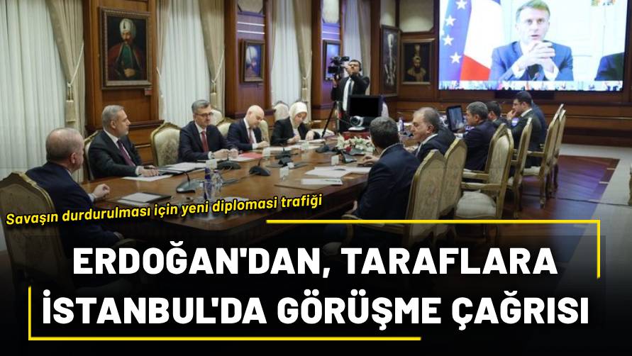 İstanbul’da kritik barış trafiği: Erdoğan’dan Ukrayna için yeni müzakere sinyali