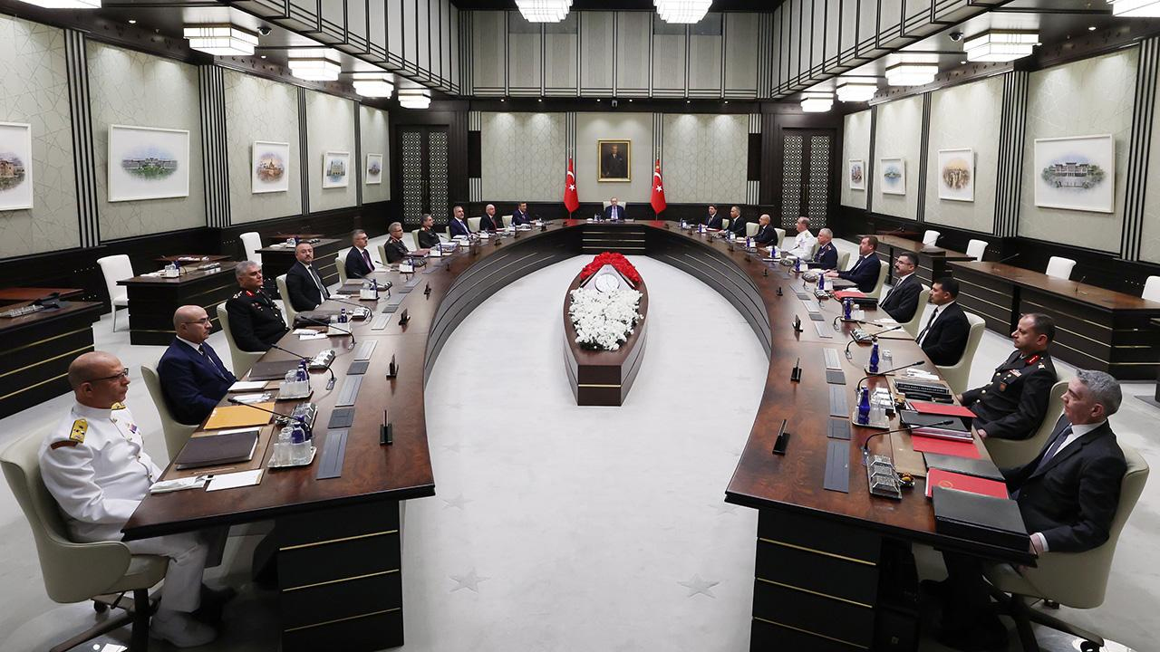 MGK Cumhurbaşkanı Erdoğan başkanlığında toplandı!