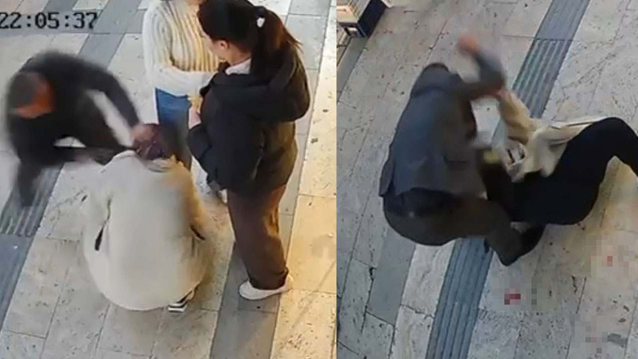 Boşanma aşamasındaki eşini sokak ortasında bıçakladı: Esnaf kadını meyve kasalarıyla kurtardı