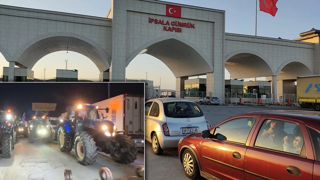 Yunanistan'da protesto krizi: Türkiye - Yunanistan geçişleri durdu