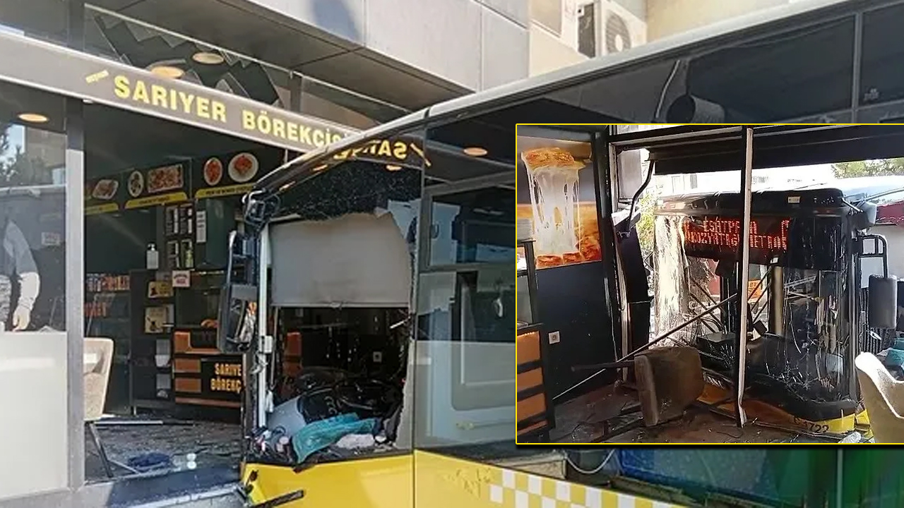 Üsküdar'da İETT otobüsü börekçiye girdi: Çok sayıda yaralı var