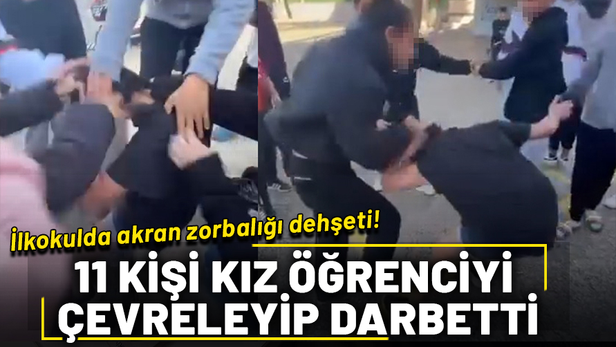 Antalya'da ilkokulda akran zorbalığı dehşeti! 11 kişilik öğrenci grubu kız öğrenciyi çevreleyip darp etti
