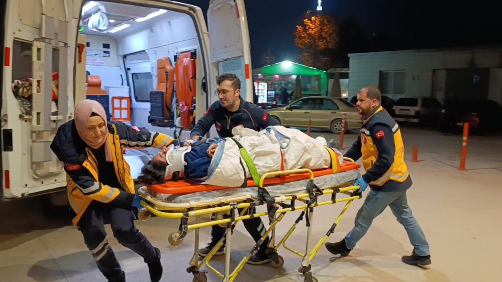 Yük asansöründe korkunç kaza! Kafası sıkışan işçi ağır yaralandı