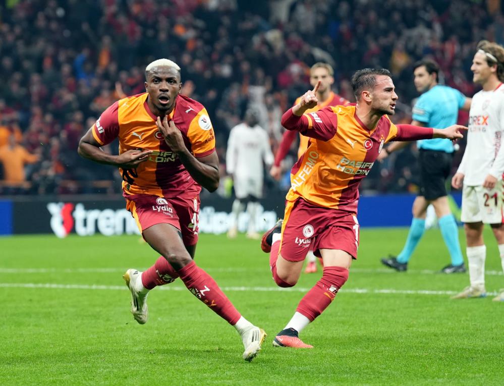 Galatasaray, Samsunspor'u son dakikada geçti: 3-2