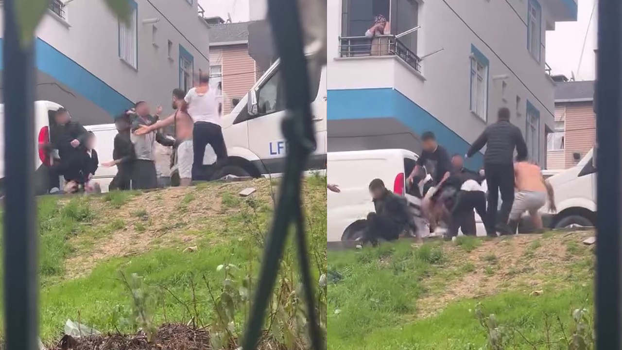 Başakşehir'de kanlı kardeş kavgası! Ortalık savaş alanına döndü: Sopa, kemer, bıçak havada uçuştu