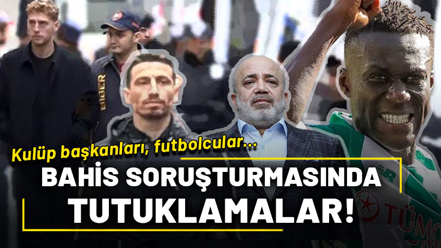 Futbolda bahis depremi! Mert Hakan Yandaş, Murat Sancak, Metehan Baltacı ve Ndao tutuklandı!