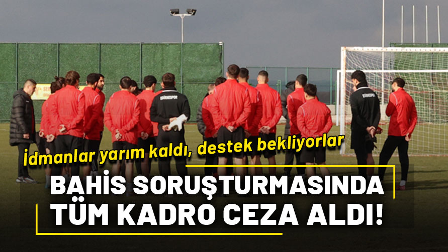 Bahis soruşturmasında A kadrosunun tamamı ceza alan Edirnespor transfer için destek bekliyor