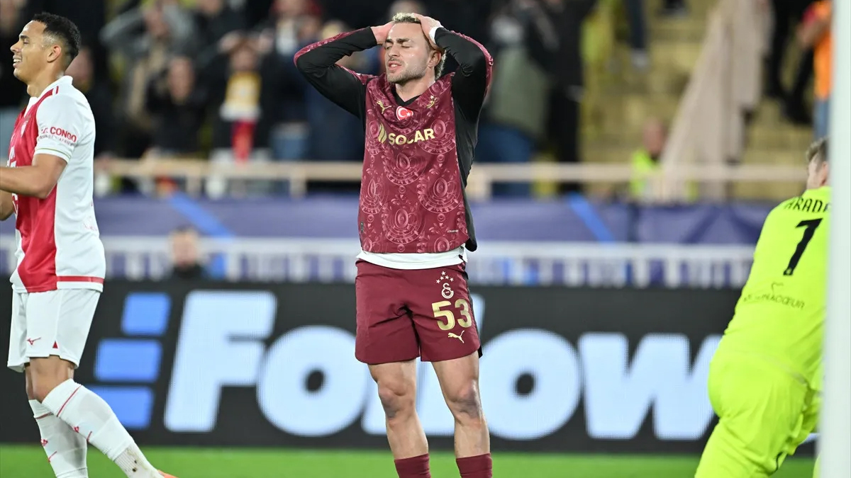 Fransa'dan eli boş döndük! Monaco-Galatasaray: 1-0