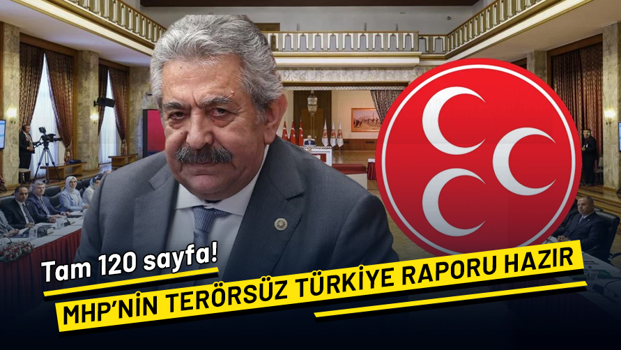 MHP'den 120 sayfalık 'Terörsüz Türkiye' raporu!