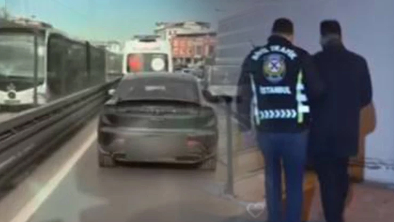 Bakan Yerlikaya duyurdu: Ambulansa yol vermeyen sürücü hakkında gereken yapıldı