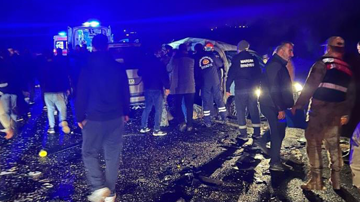 Mardin'de zincirleme kaza: 3 ölü, 6 yaralı