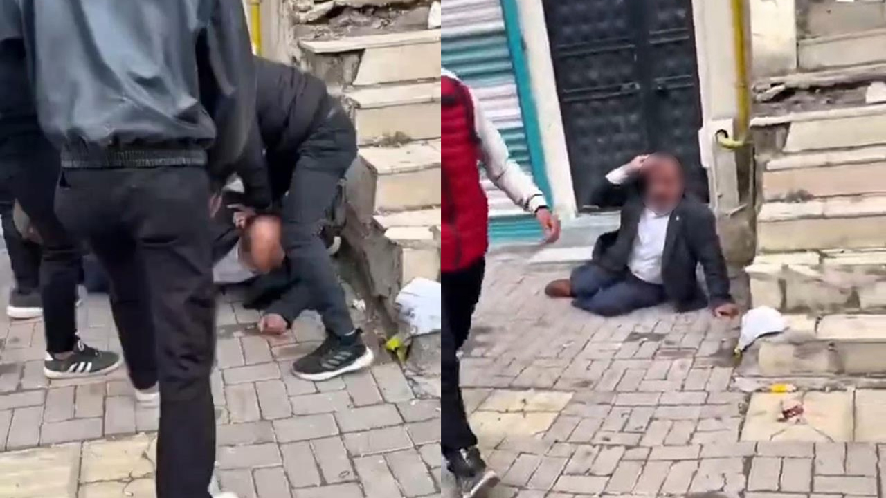 Sokak ortasında dehşet! 50 yaşındaki adama meydan dayağı attılar