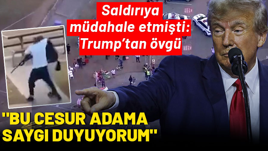 Trump'tan Avustralya'daki saldırıya müdahale eden Ahmed el-Ahmed'e övgü