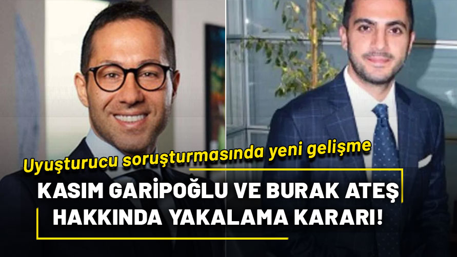Uyuşturucu soruşturması: Cem Garipoğlu'nun kuzeni Kasım Garipoğlu ve Burak Ateş hakkında yakalama kararı!