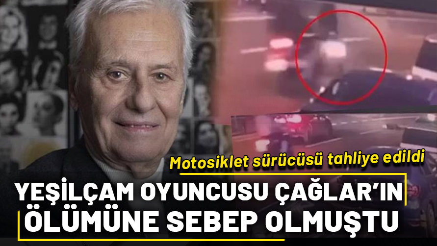 Yeşilçam oyuncusu Engin Çağlar'a çarparak ölümüne neden olmuştu! O motosiklet sürücüsü tahliye edildi