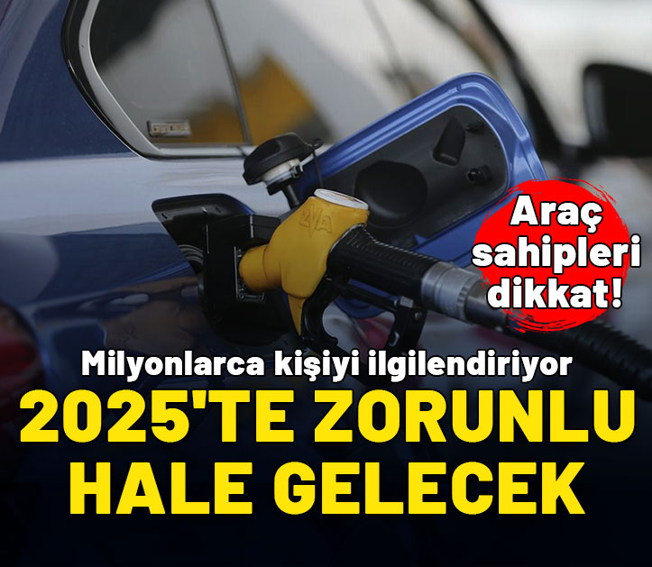 Araç sahipleri dikkat! 2025'te zorunlu hale gelecek