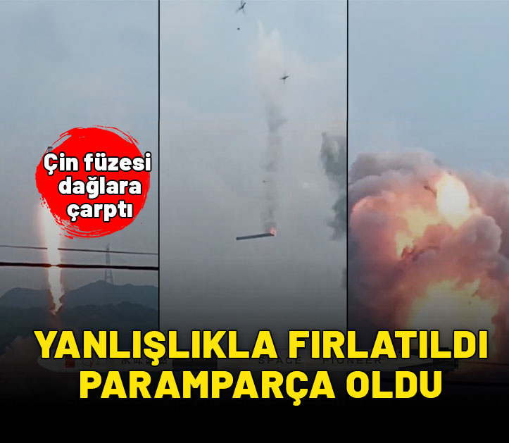 Test edilirken yanlışlıkla fırlatıldı! Tianlong-3 roketi paramparça oldu