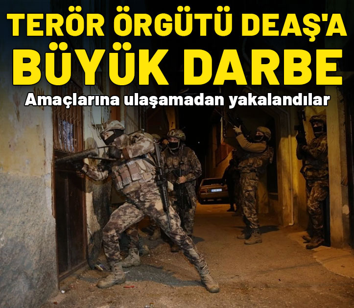 İzmir'de DEAŞ operasyonu: 11 kişi yakalandı