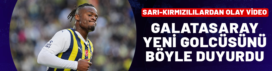 Galatasaray, Batshuayi'nin transferini bu videoyla duyurdu