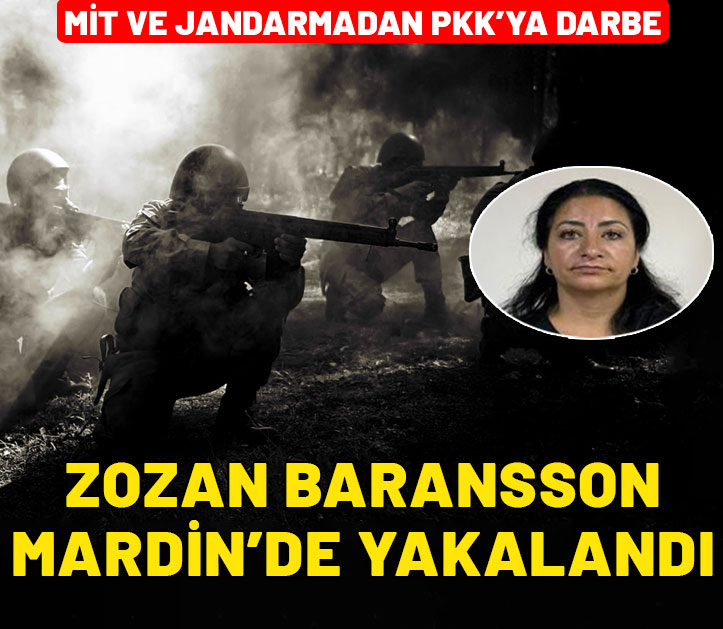 MİT ve jandarmadan PKK'nın İsveç yapılanmasına ağır darbe: Zozan Baransson yakalandı