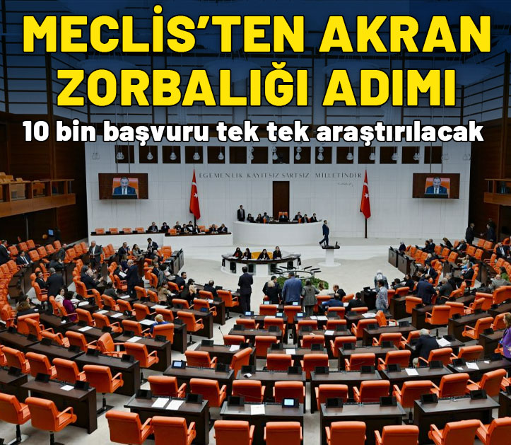 Meclis'ten akran zorbalığı adımı: 10 bin başvuru tek tek araştırılacak