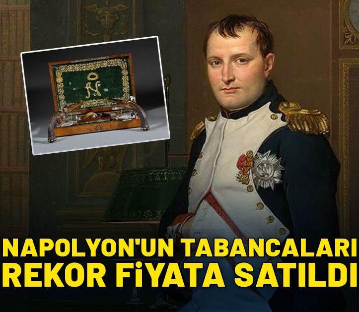 Napolyon'un iki tabancası rekor fiyata satıldı