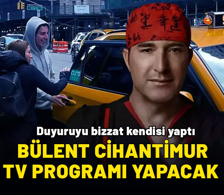 Timur Cihantimur'un babası Bülent Cihantimur televizyon programı yapacak