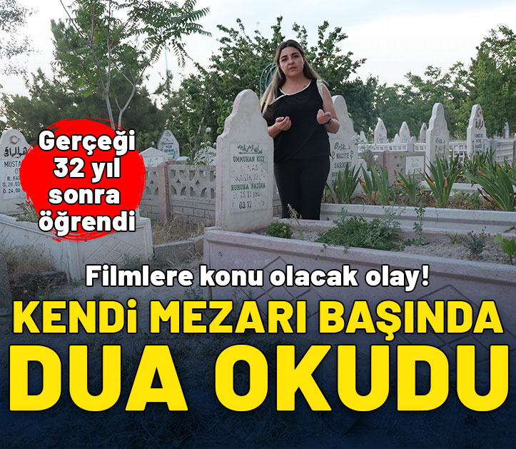 Filmlere konu olacak olay! 32 yıl sonra kendi mezarını buldu